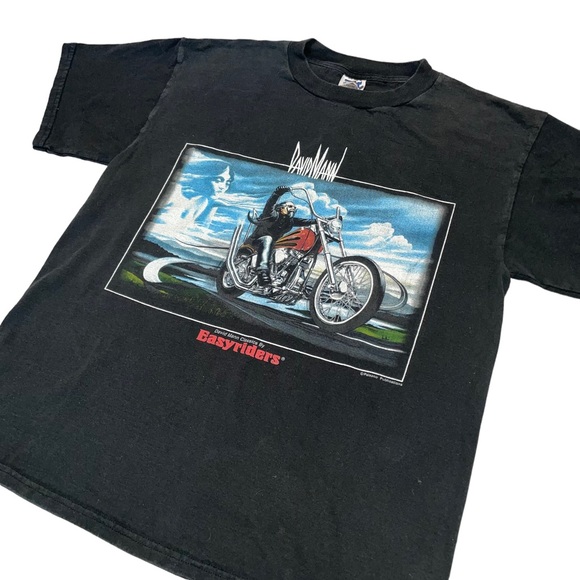 Vintage David Mann Easy Riders Tee - Picture 4 of 7